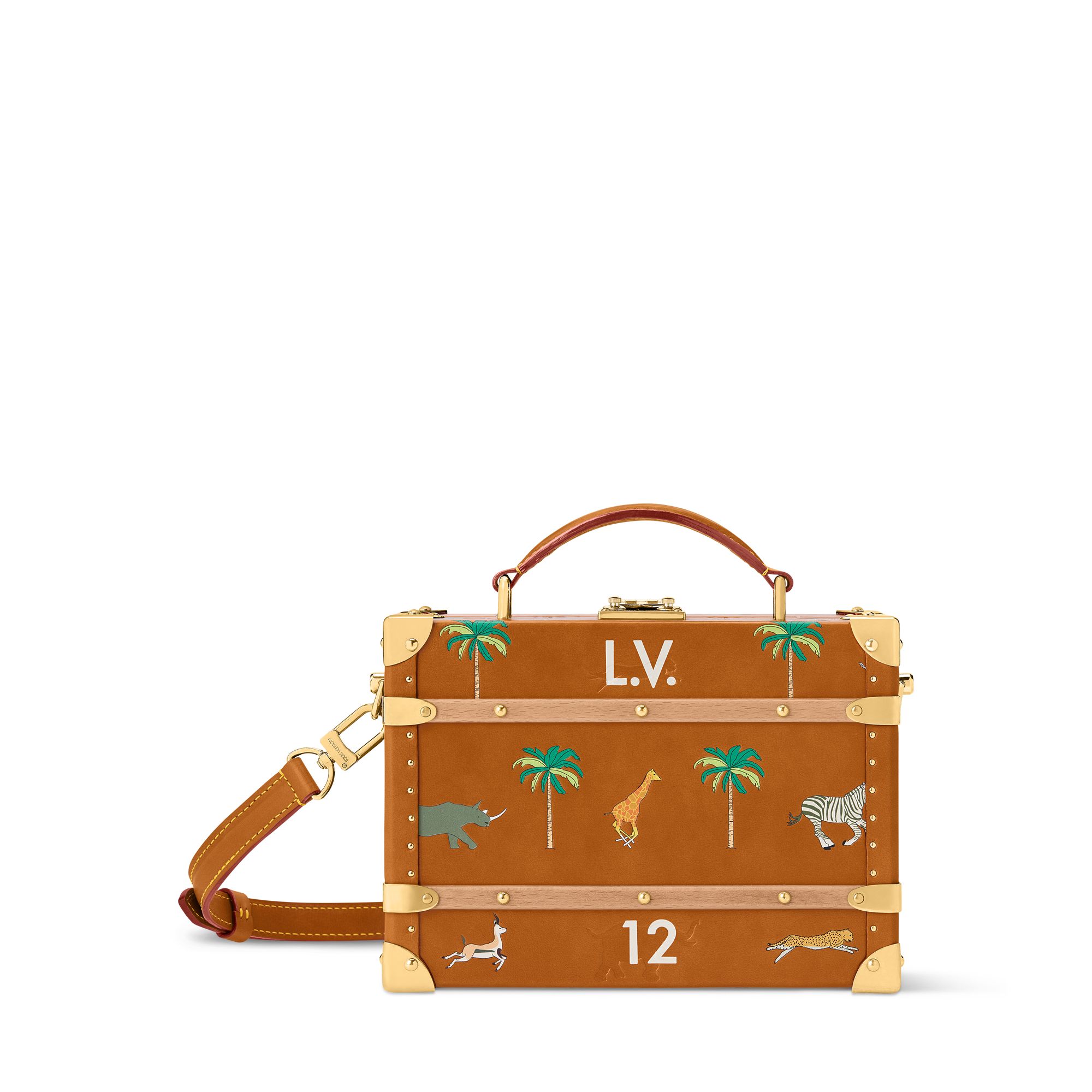 LV x Darjeeling Limited Handle Trunk Other Leathers - Trunks and